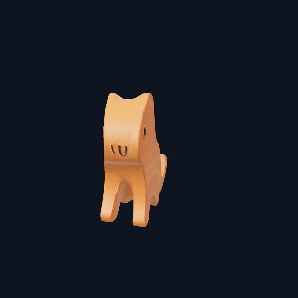 Dinosaur Wooden Toy Model Pack for Animation  Games